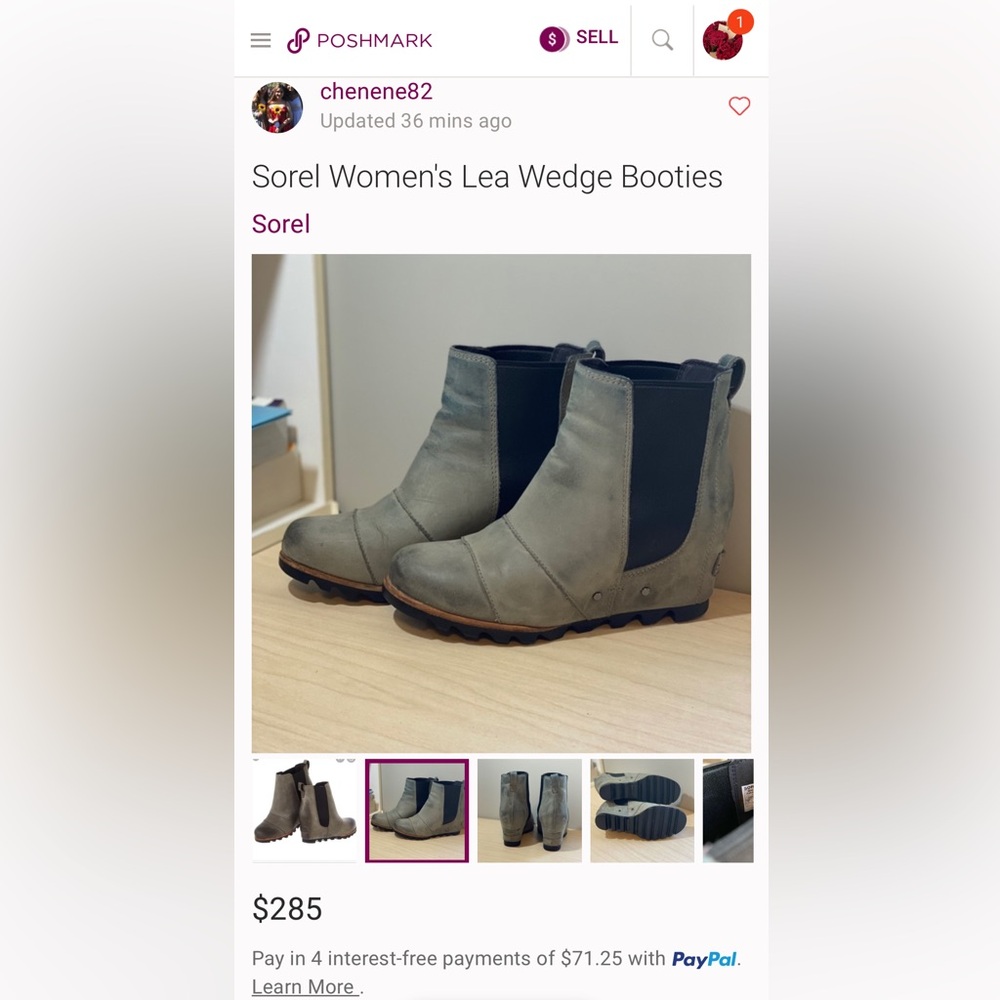 Sorel Women's Lea Wedge Booties - Picture 11 of 13